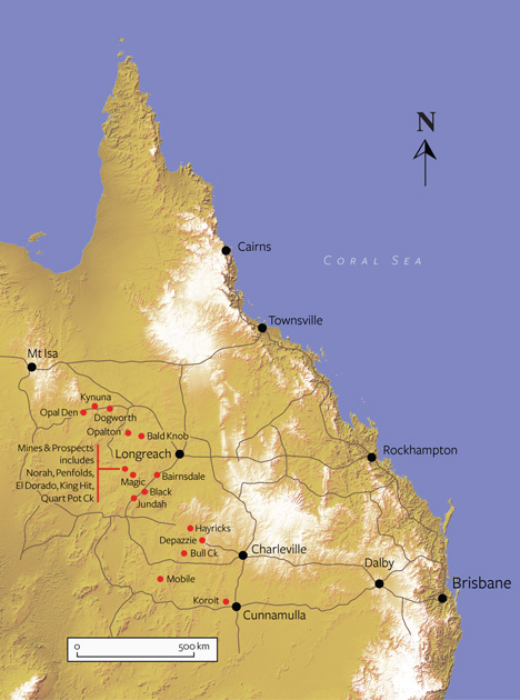 Queensland Opal Fields