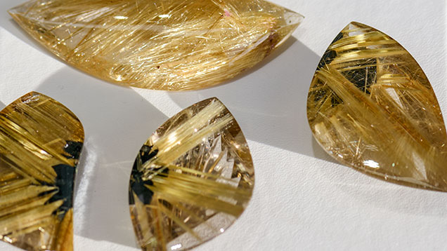 Rutilated quartz