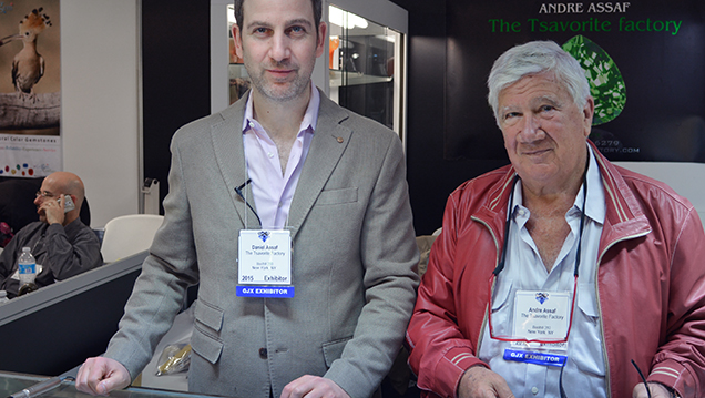Daniel and Andre Assaf of the Tsavorite Factory