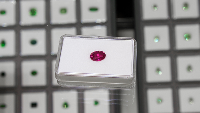 “Mahenge” spinel from Tanzania