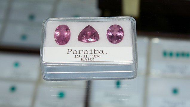 “Paraíba” tourmaline from Mozambique