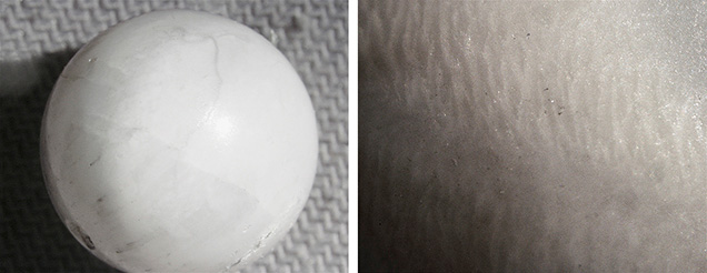 White shell bead White shell bead