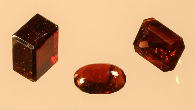 Faceted Cordierite Faceted Cordierite