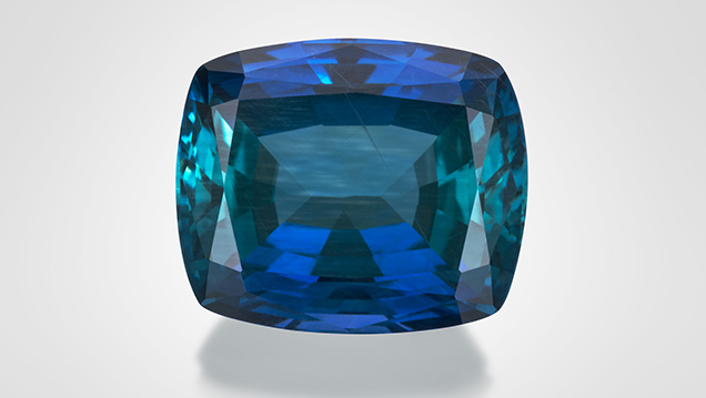 Unheated Tanzanian sapphire. Unheated Tanzanian sapphire.