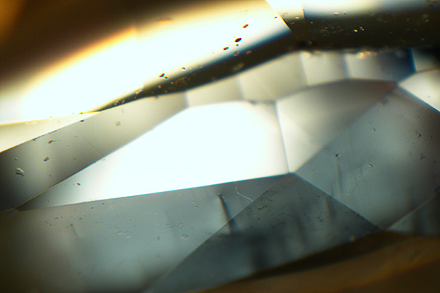 Dislocation bundles visible in CVD layer