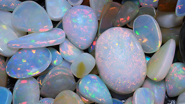 Parcel of mixed Ethiopian opals