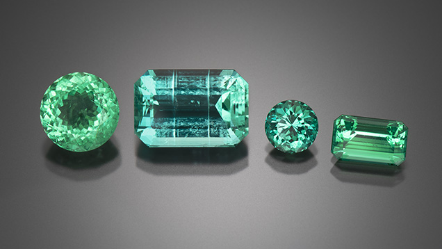 Fine Russian emerald ranging from 1.27 to 8.38 ct. Fine Russian emerald ranging from 1.27 to 8.38 ct.