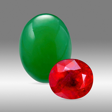The import of Burmese ruby and jadeite into the United States is illegal. The import of Burmese ruby and jadeite into the United States is illegal.