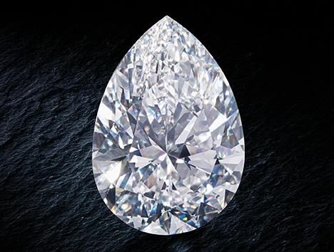 The 228.31 ct Rock diamond.