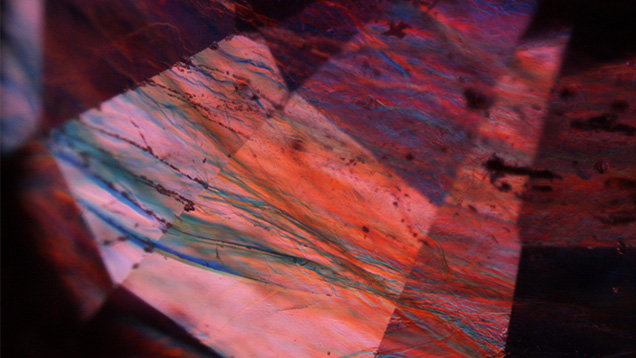 Lead Glass Filled Ruby Lead Glass Filled Ruby