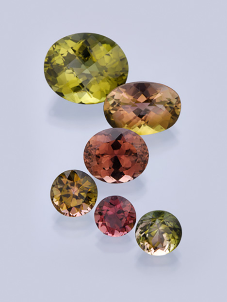 Tourmalines from Lundazi, Zambia Tourmalines from Lundazi, Zambia