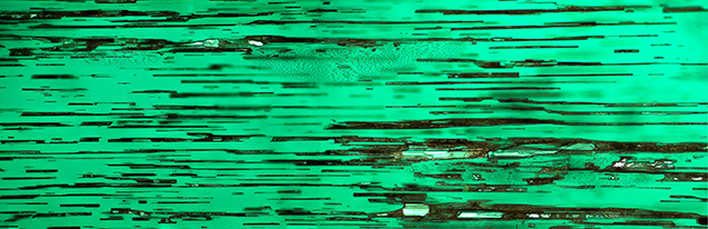 Inclusions causing chatoyancy in Gilson synthetic emerald Inclusions causing chatoyancy in Gilson synthetic emerald