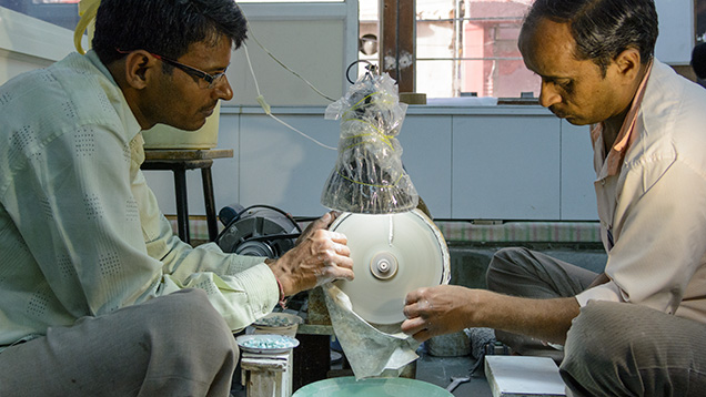 National Facets’ factory for beads and cabochons National Facets’ factory for beads and cabochons