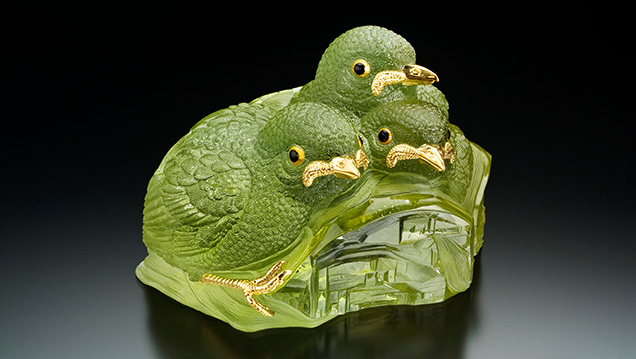 Gerd Dreher’s “Three Young Birds” Gerd Dreher’s “Three Young Birds”