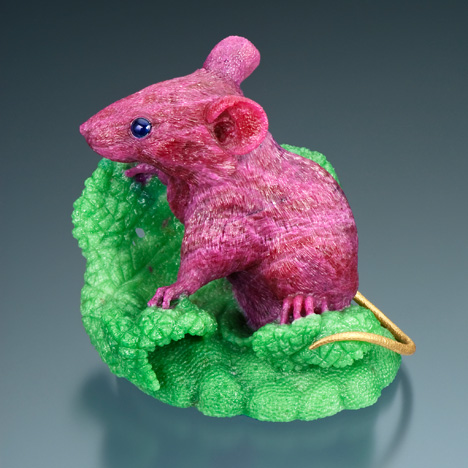 Gerd Dreher ruby-in-zoisite mouse Gerd Dreher ruby-in-zoisite mouse