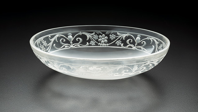 Rock crystal quartz bowl by Hermann Dreher, ca. 1910 Rock crystal quartz bowl by Hermann Dreher, ca. 1910