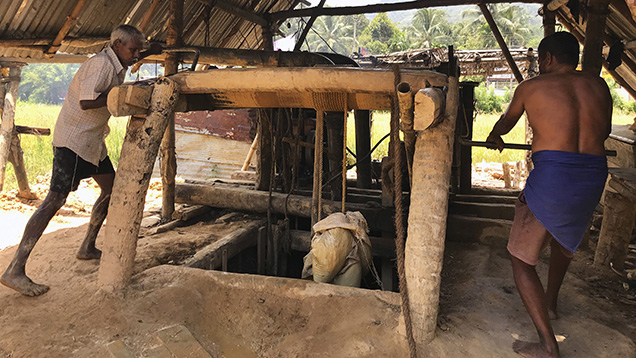 Sapphire mining in Sri Lanka still uses man-powered techniques