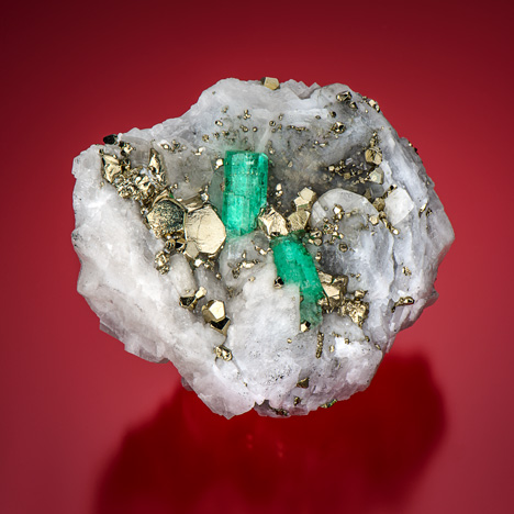 Emerald specimen from Chivor, Colombia