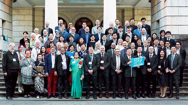 Figure 1. Participants at the 37th International Gemmological Conference, held in October 2023 in Tokyo. Photo by Masayuki Itokazu. Figure 1. Participants at the 37th International Gemmological Conference, held in October 2023 in Tokyo. Photo by Masayuki Itokazu.