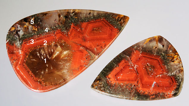 fig14-223181-636x358.jpg. Cabochons of strongly zoned Brazilian quartz.