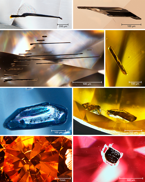 Metallic inclusions in HPHT synthetics Metallic inclusions in HPHT synthetics