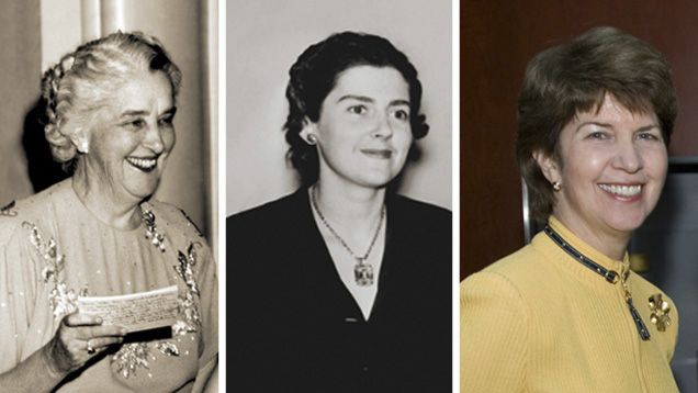 Beatrice Shipley, Eunice Miles, Alice Keller