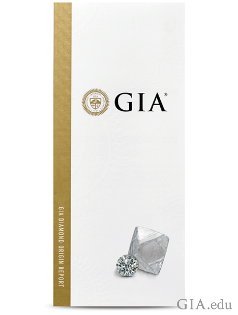 GIA report. GIA report.
