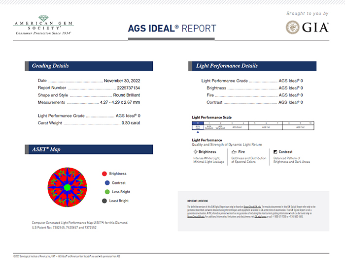 AGS Ideal Report