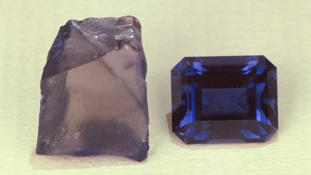 In the hands of a skilled cutter, iolite’s beauty can be revealed. In the hands of a skilled cutter, iolite’s beauty can be revealed.