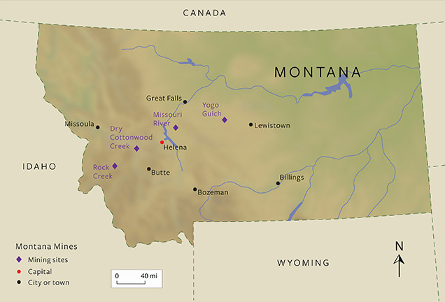 Gem Mountain Sapphire Mine Location Map Gem Mountain Sapphire Mine Location Map