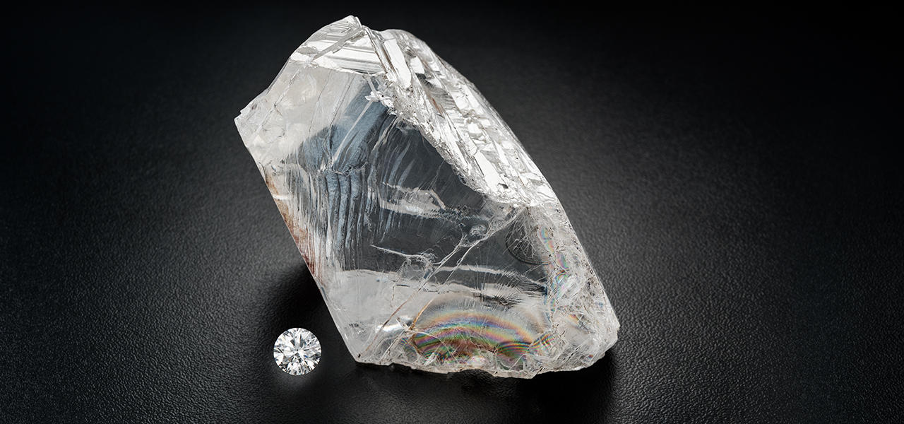 Rough CLIPPIR diamonds Rough CLIPPIR diamonds