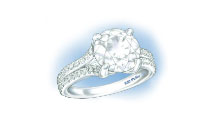 Learn how to evaluate the quality of a platinum ring that has been prefinished, polished, and buffed.