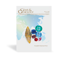 Winter 2019 Gems & Gemology Cover