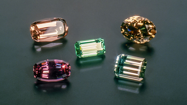 Tourmalines from Maine, US Tourmalines from Maine, US
