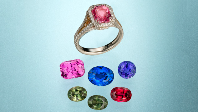 Sapphire Color Range Sapphire Color Range