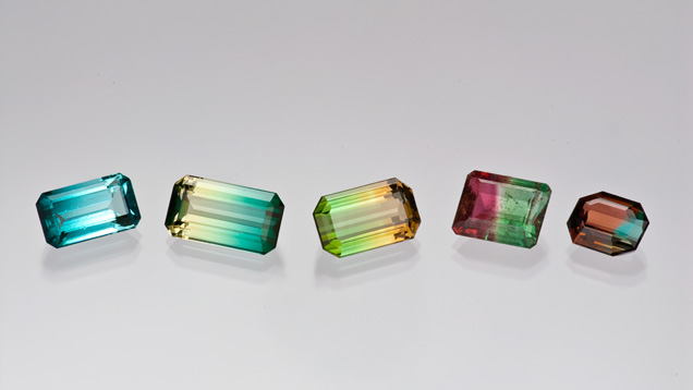 Color-zoned Tourmaline Color-zoned Tourmaline
