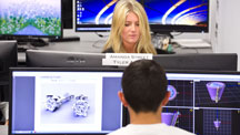 Students work on dual monitors in JDT class